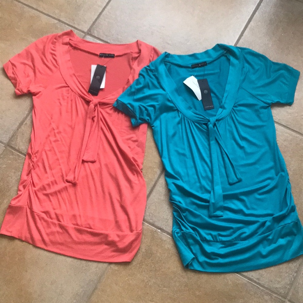 Tammy Mars Lot/2 Tunic Tops NWT